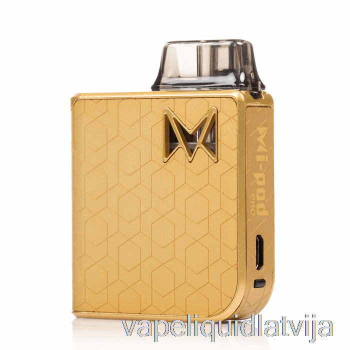 Mi-pod Pro Sākuma Komplekts Zelta Sakausējuma Hex Vape šķidrums